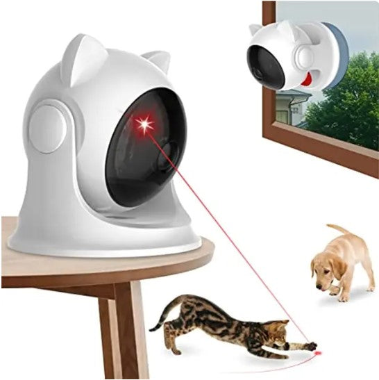 Automatic Cat Laser Toy for Indoor Feline Overlords