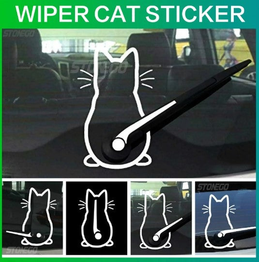 Wiper Blade Car Sticker