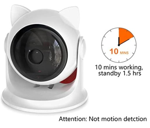 Automatic Cat Laser Toy for Indoor Feline Overlords